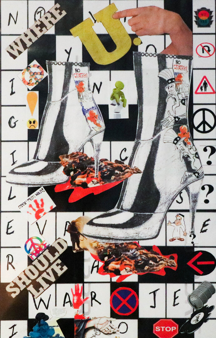 Collage Art By Maggie Sourial